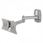Hama LCD Wall Bracket Easy3 Steel Plate Single Arm 20 Tilt Up To 32in Screen Holds 20kg Silver Ref 11550
