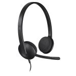 Logitech H330 Headset USB Lightweight with Noise-cancelling Microphone Ref 981-000475