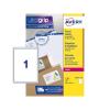 Avery Addressing Labels Laser Jam-free 1 per Sheet 199.6x289