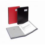 Signature Book 20 Compartments Durable Blotting Card 340x240mm Red