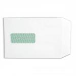 Basildon Bond Envelopes Recycled Pocket Window Peel and Seal 100gsm C5 White Ref M80278 Pack of 50