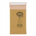 Jiffy Padded Bag Envelopes No.00 Brown 105x229mm Ref JPB-00 Pack of 200
