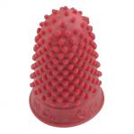 Quality Thimblette Rubber for Note-counting Page-turning Size 00 Very Small Red Ref 265460 Pack of 10
