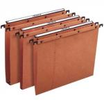 Elba Suspension File Manilla Vertical for 100sheet V-Base A4 Orange Ref 100330270 [Pack 25]