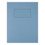Silvine Exercise Book Ruled and Margin 80 Pages 229x178mm Blue Ref EX104 [Pack 10]