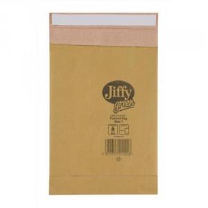 Cheap Stationery Supply of Jiffy Padded Bag Envelopes Mini Pack No.1 Brown 165x280mm JPB-MP-1-10 Pack of 10 Office Statationery