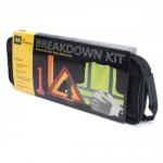 AA Breakdown Kit Visibility Vest Sign Gloves Torch and Car Hammer Seatbelt Cutter Ref 5060114610750