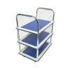 Trolley Steel Frame Non Marking Wheels Capacity 120kg 3 Shel