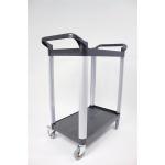 Utility Tray Trolley Standard 2 Shelf Capacity 100kg