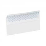 Ecolabel Envelopes Recycled Wallet Plain Press Seal 90gsm DL White Ref 273181 [Pack 1000]