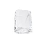Rexel Nimbus Pencil Cup Acrylic Large Clear Ref 2101502