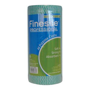 Cheap Stationery Supply of Finesse Professional All-purpose Cloths Roll 100 Green W230xL500 7077 Office Statationery