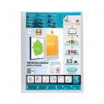 Elba Polyvision Display Book Polypropylene 20 Clear Pockets A4 Clear Ref 100206088
