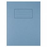 Silvine Exercise Book 7mm Squares 80 Pages 229x178mm Blue Ref EX106 [Pack 10]