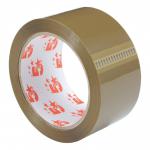 5 Star Packaging Tape Polypropylene 50mm x 66m Buff Pack of 6