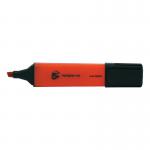 5 Star Highlighters Chisel Tip 1-4mm Line Red Pack of 12