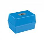 5 Star Card Index Box Capacity 250 Cards 5x3in 127x76mm Blue