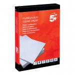5 Star Copier Paper Multifunctional Ream-Wrapped 80gsm A4 White 5 x 500 Sheets