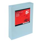 5 Star Coloured Copier Paper Multifunctional Ream-Wrapped 80gsm A4 Blue 500 Sheets