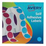 Avery Label Dispenser for Diam.19mm Blue Ref 24-509 [1120 Labels]