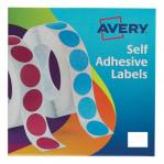 Avery Label Dispenser for 19x25mm White Ref 24-421 [1200 Labels]