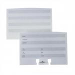Durable Refill Cards for Visifix White Ref 2419/02 Pack of 100