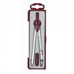 Rotring Compass General Purpose 1 Hinged Leg Maximum Circles 380mm Shank 3.5mm Length 140mm Ref S0214320