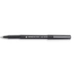 5 Star Rollerball Pen Fine 0.5mm Tip 0.3mm Line Black Pack of 12