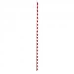 5 Star Binding Combs Plastic 21 Ring 35 Sheets A4 6mm Red [Pack 100]