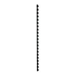 5 Star Binding Combs Plastic 21 Ring 55 Sheets A4 8mm Black [Pack 100]