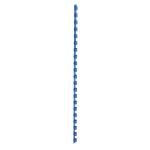 5 Star Binding Combs Plastic 21 Ring 55 Sheets A4 8mm Blue [Pack 100]