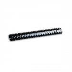 GBC Binding Combs Plastic 21 Ring 25 Sheets A4 6mm Black Ref 4028173 [Pack 100]