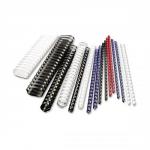 GBC Binding Combs Plastic 21 Ring 25 Sheets A4 6mm White Ref 4028193U [Pack 100]