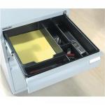 Bisley Insert Tray 1F3 Plastic for Storage Cabinet 5 Sections H83mm Black Ref PIT522P1