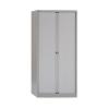 Bisley Tambour Cupboard Steel Side-opening H1968mm Grey Ref 