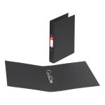5 Star Ring Binder PVC 2 O-Ring Size 25mm A4 Black Pack of 10