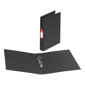 Cheap Stationery Supply of 5 Star Ring Binder PVC 2 O-Ring Size 25mm A4 Black Pack of 10 Office Statationery