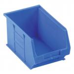 Container Bin Heavy Duty Polypropylene W240xD150xH132mm Blue Pack of 10