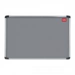 Nobo Euro Plus Tuffboard Noticeboard with Fixings W1226xH918mm Grey Ref 31133494