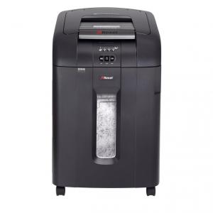 Cheap Stationery Supply of Rexel AutoPlus 500X Shredder Confetti Cross Cut 80 Litre DIN 3 4x50mm 500x 80gsm 2103500 Office Statationery