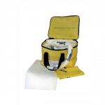Fosse Oil-only Spill Kit Cube of Pads Socks Gloves Goggles and Bag for 35 Litre Spill Ref O-35-CB