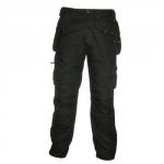 Dewalt Low Rise Trousers Metal-zip Holster-pockets Waist 40in Leg 33in Black Ref DWC17/001 33x40