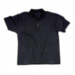Portwest Polo Shirt Polyester & Cotton Rib-knitted Collar Black Extra Large Ref B210BLKXLGE