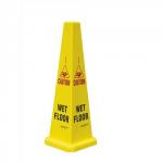 Collector Caution Cone for Wet Floors Stackable Height 900mm Ref JCP121-200-200