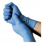 Polyco Nitrile Food Preparation Gloves Powder-free Large Size 8.5 Blue Ref GL8953 [Pack 100]