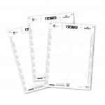 Durable Inserts for Duraprint Badgemaker Card 150gsm 60x90mm Ref 1456 [Pack 160]