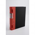 Guildhall GLX Ergogrip Binder Capacity 400 Sheets 4x 2 Prong 55mm A4 Red Ref 4533Z [Pack 2]