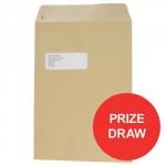 Basildon Bond Envelopes Pocket Peel and Seal 90gsm Manilla C4 Ref C80191 [Pack 250]