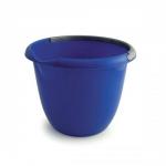 Plastic Bucket with Pouring Lip 10 Litre Capacity Blue