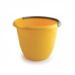 Plastic Bucket with Pouring Lip 10 Litre Capacity Yellow